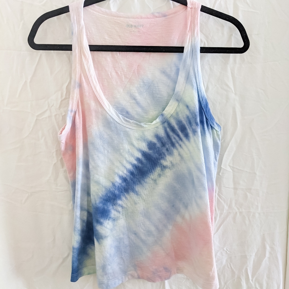 Hand dyed tank top NWOT